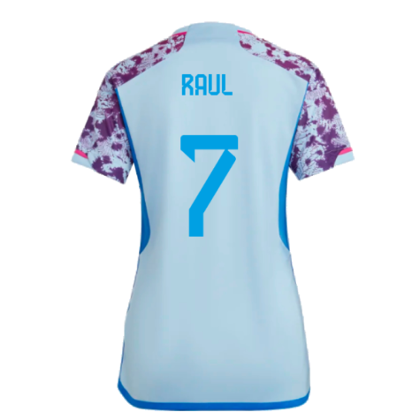 2023-2024 Spain Away Shirt (Ladies) (Raul 7)