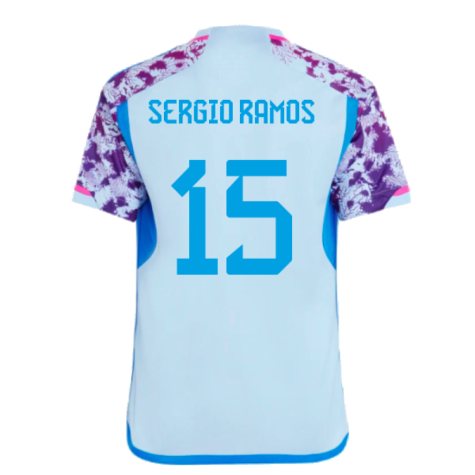 2023-2024 Spain Away Shirt (Kids) (Sergio Ramos 15)