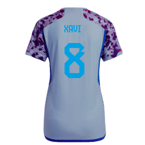 2023-2024 Spain Authentic Away Jersey - Ladies (Xavi 8)