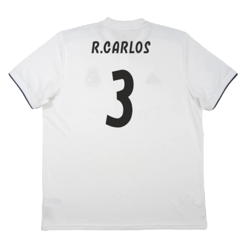 Real Madrid 2018-19 Home Shirt (S) (Very Good) (R.Carlos 3)