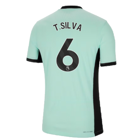 2023-2024 Chelsea Third Authentic Shirt (T.SILVA 6)