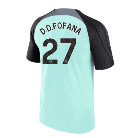 2023-2024 Chelsea Training Shirt (Mint Foam) - Kids (D.D.FOFANA 27)