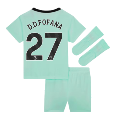 2023-2024 Chelsea Third Baby Kit (D.D.FOFANA 27)