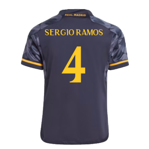 2023-2024 Real Madrid Away Mini Kit (Sergio Ramos 4)