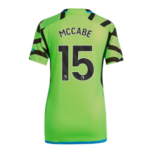 2023-2024 Arsenal Away Shirt (Ladies) (McCabe 15)