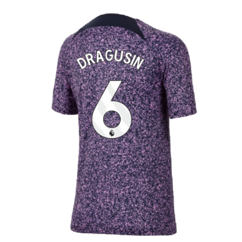 2023-2024 Tottenham Hotspur Academy Pro Pre-Match Top (Kids) (Dragusin 6)