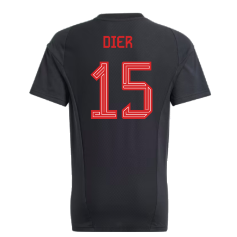 2023-2024 Bayern Munich Core Tee (Black) - Kids (Dier 15)