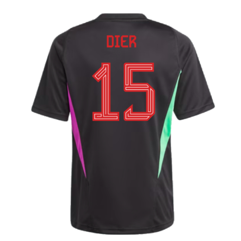 2023-2024 Bayern Munich Training Shirt (Black) - Kids (Dier 15)