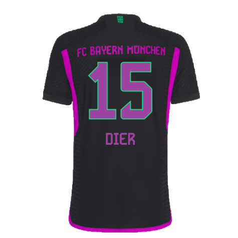 2023-2024 Bayern Munich Authentic Away Shirt (Dier 15)