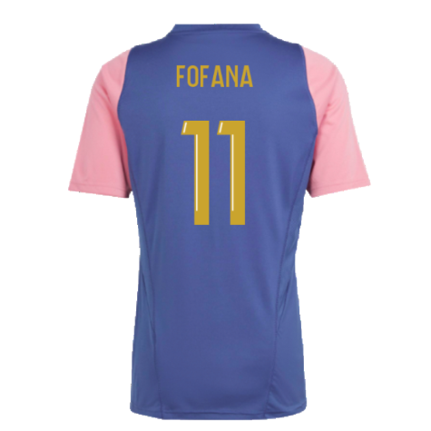 2023-2024 Olympique Lyon Training Jersey (Navy) (Fofana 11)