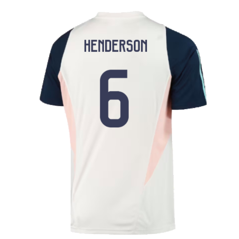 2023-2024 Ajax Training Jersey (White) (Henderson 6)