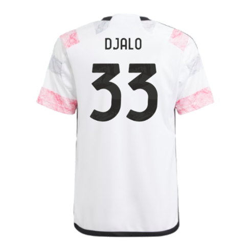 2023-2024 Juventus Away Shirt (Kids) (Djalo 33)