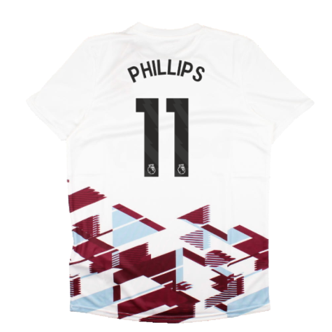 2023-2024 West Ham Warm Up Jersey (White) (Phillips 11)