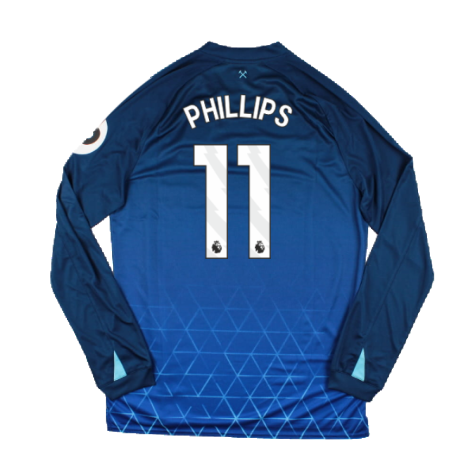 2023-2024 West Ham Long Sleeve Third Shirt (Phillips 11)