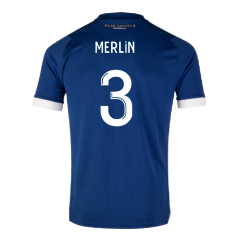 2023-2024 Marseille Away Shirt (Kids) (Merlin 3)