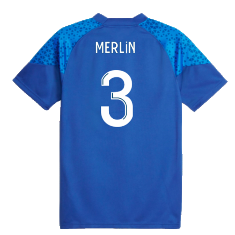 2023-2024 Marseille Training Jersey (Blue) (Merlin 3)