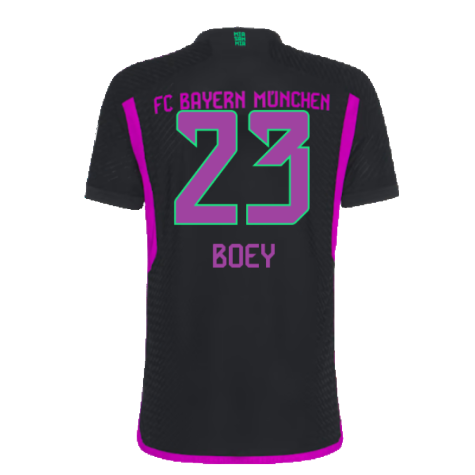 2023-2024 Bayern Munich Authentic Away Shirt (Boey 23)