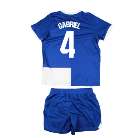 2023-2024 Atletico Madrid Away Little Boys Mini Kit (Gabriel 4)