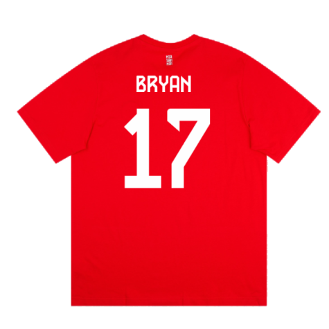 2023-2024 Bayern Munich DNA Tee (Red) (Bryan 17)