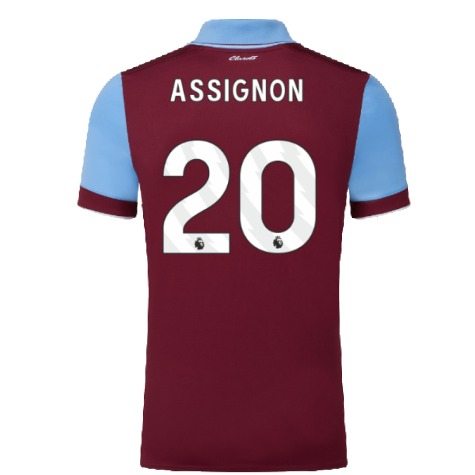 2023-2024 Burnley Home Shirt (Kids) (Assignon 20)