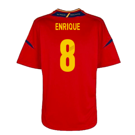 2012-2013 Spain Home Shirt (Enrique 8)