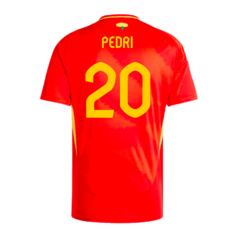 2024-2025 Spain Home Shirt (Pedri 20)