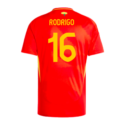 2024-2025 Spain Home Shirt (Rodrigo 16)