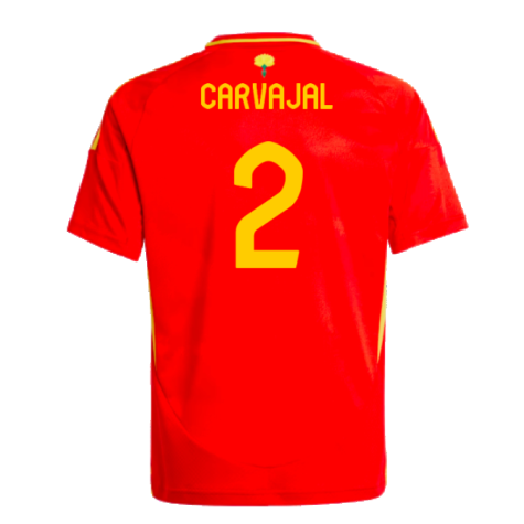 2024-2025 Spain Home Shirt (Kids) (Carvajal 2)