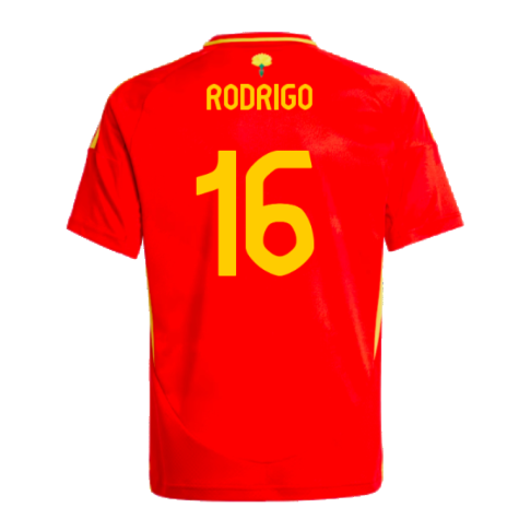 2024-2025 Spain Home Shirt (Kids) (Rodrigo 16)