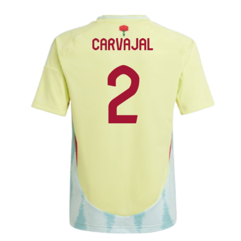 2024-2025 Spain Away Shirt (Kids) (Carvajal 2)