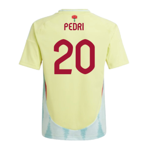 2024-2025 Spain Away Shirt (Kids) (Pedri 20)