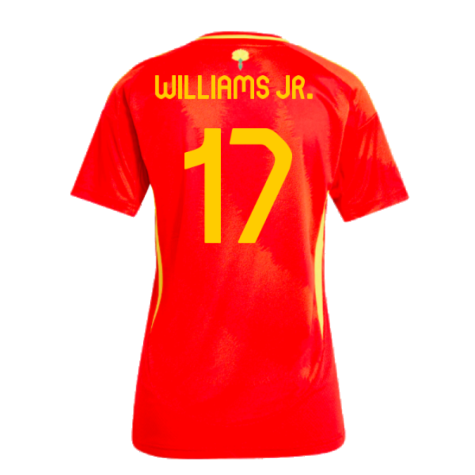 2024-2025 Spain Home Shirt (Ladies) (Williams JR. 17)