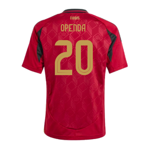 2024-2025 Belgium Home Shirt (Kids) (Openda 20)