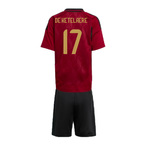 2024-2025 Belgium Home Mini Kit (De Ketelaere 17)