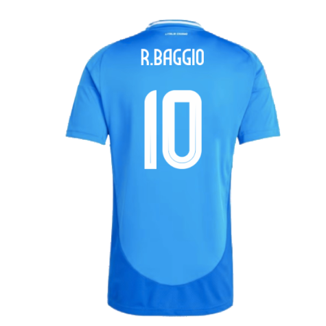 2024-2025 Italy Home Shirt (R.BAGGIO 10)