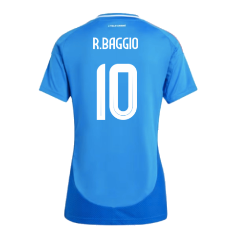 2024-2025 Italy Home Shirt (Ladies) (R.BAGGIO 10)