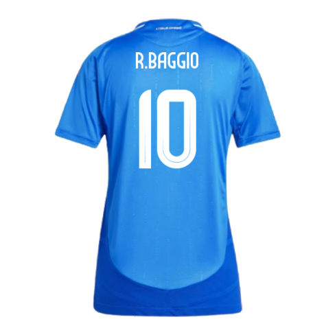 2024-2025 Italy Authentic Home Shirt (Ladies) (R.BAGGIO 10)