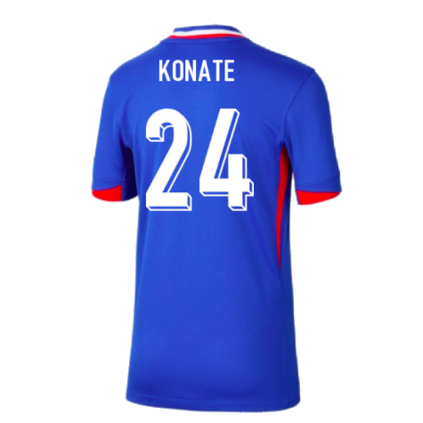 2024-2025 France Home Shirt (Kids) (Konate 24)