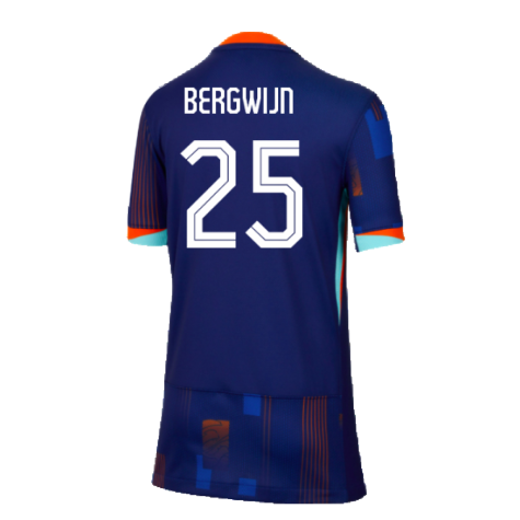 2024-2025 Netherlands Away Shirt (Kids) (Bergwijn 25)