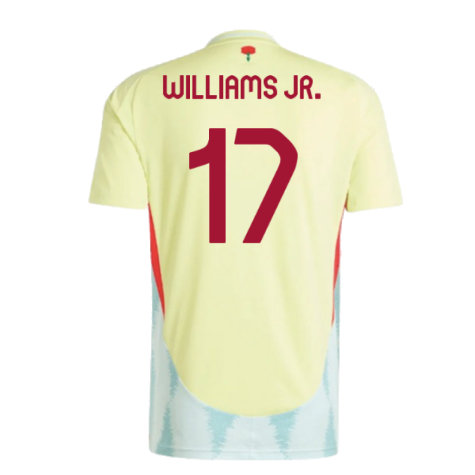 2024-2025 Spain Away Shirt (Ladies) (Williams JR. 17)