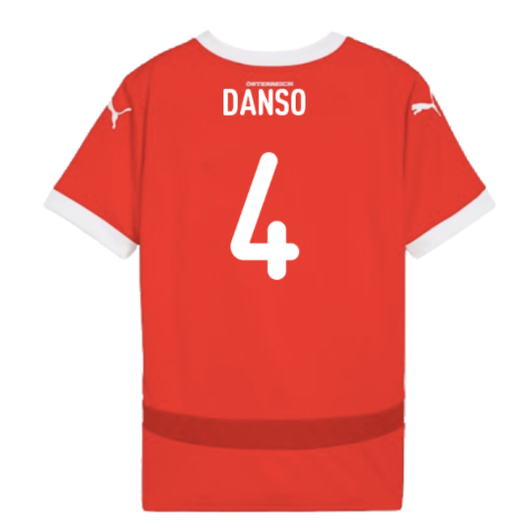 2024-2025 Austria Home Shirt (Kids) (Danso 4)