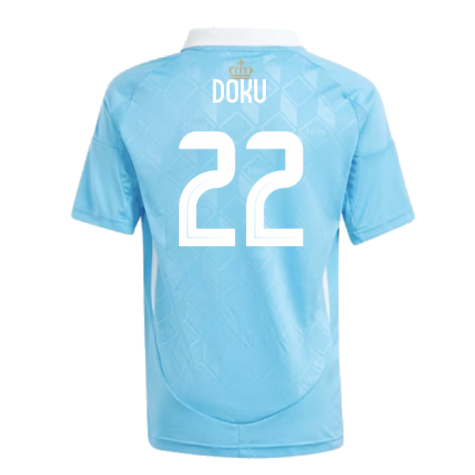 2024-2025 Belgium Away Shirt (Kids) (Doku 22)