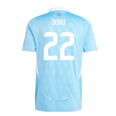 2024-2025 Belgium Away Shirt (Doku 22)