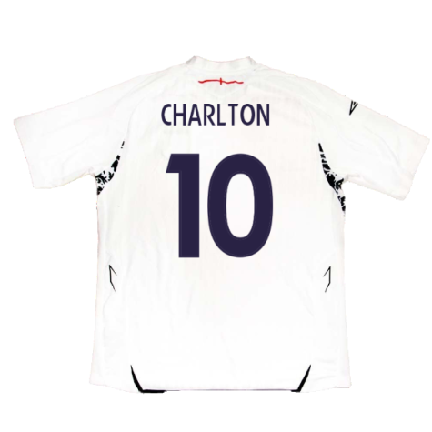 England 2007-2009 Home Shirt (S) (Very Good) (Charlton 10)