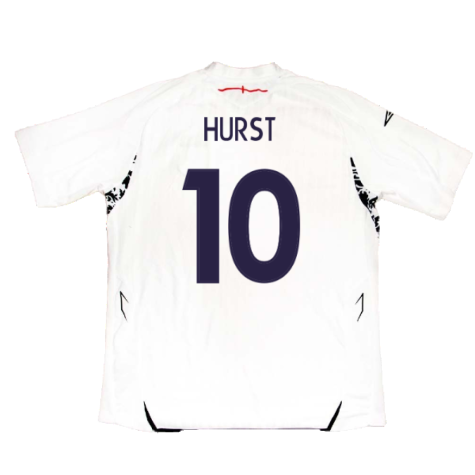 England 2007-2009 Home Shirt (L) (Very Good) (Hurst 10)