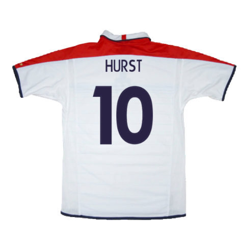 England 2003-05 Home Shirt (L) (Fair) (Hurst 10)