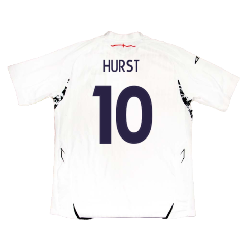 England 2007-09 Home Shirt (Excellent) (Hurst 10)