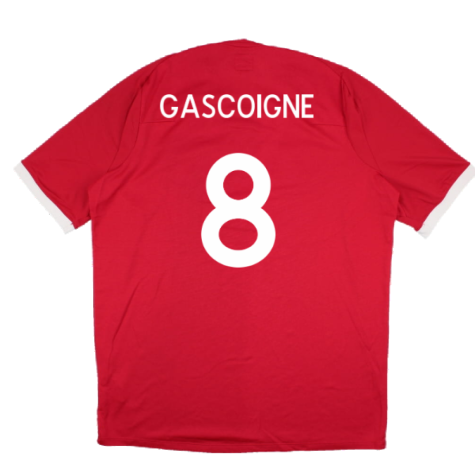 2010-2011 England Away Shirt (Gascoigne 8)