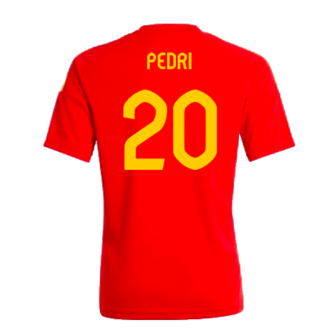 2024-2025 Spain Home Fan Shirt (Kids) (Pedri 20)