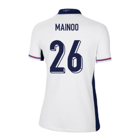 2024-2025 England Home Shirt (Womens) (Mainoo 26)